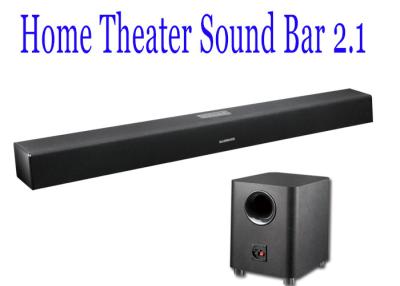 China Powerful Active 110W HD TV Soundbar With Subwoofer / Bluetooth / Optical Input for sale