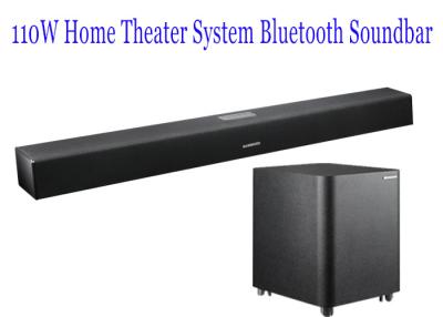 China Ultra Slanke 110W-TV Soundbar met Bluetooth-Spreker Subwoofer/2,1 met LEIDENE Vertoning Te koop