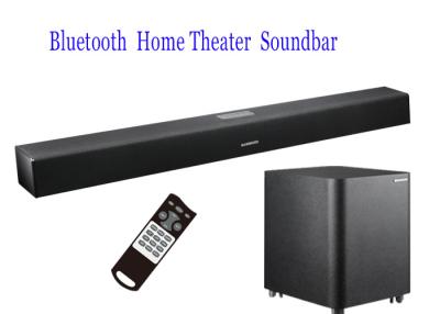 China Krachtige 3D Randtv Soundbar met Subwoofer/Bluetooth/Optische Input Te koop