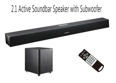 China Huis Audiotv Soundbar met Subwoofer, Afstandsbediening Soundbar met Optische Input Te koop