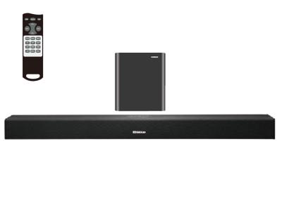 China Bluetooth magro Soundbar com Subwoofer prendido, 2,1 bordadura - orador sadio à venda