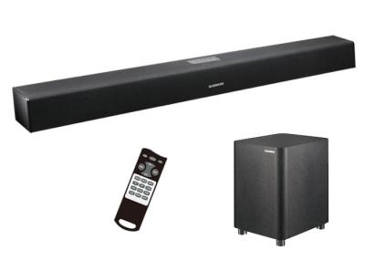 China Wireless 2.1 Channel Home Theatre Soundbar With Digital Audio Input / Coaxial Input for sale