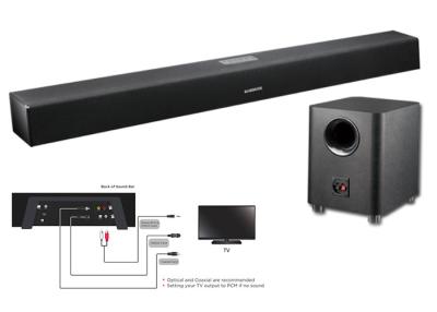 China Mulitfunctie Soundbar met Draadloze Subwoofer, de Sprekers van Bluetooth Soundbar Te koop