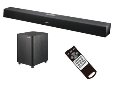 China Powerful  Bluetooth Soundbar with Wireless Subwoofer and Optical / Digital Input for sale