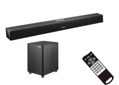 China 2.1 Channel Wireless Subwoofer Soundbar , TV Surround Sound Bar for sale