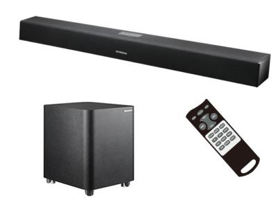 Cina 2,1 incanali Bluetooth Soundbar per il sistema della TV Home Theater con 3D bordi - suono in vendita