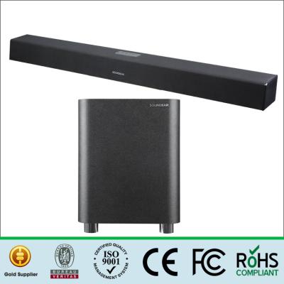 China High quality speaker soundbar support Optical USB AUX in soundbar wireless subwoofer bluetooth for sale