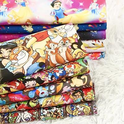 China Competitive Price Pattern Kids Fabric DIMENSIONAL Custom 100% Cotton Poplin Printed Cotton Fabric for sale