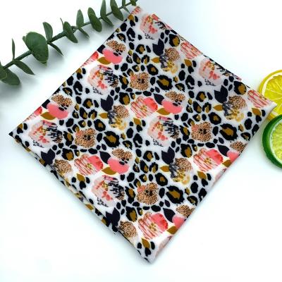 China Custom Wholesale Waterproof 4 Way Stretch Fashion Print Nylon Recycle Spandex Swimwear Fabric for sale