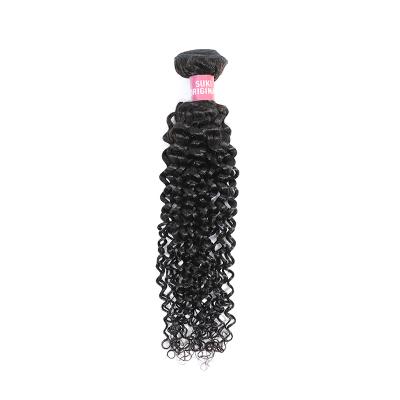 China Wholesale 100% Deep Curly Raw Brazilian Hair Weave Cuticle Lined Bundles Deep Curly Deal On Sale for sale