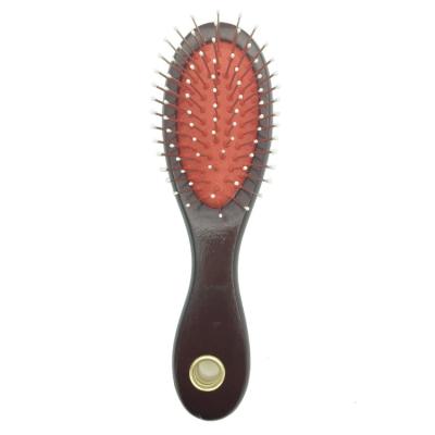 China Sustainable Pet Grooming Wooden Pin Brush Pet Massage Points Pin Daily Grooming Comb for sale