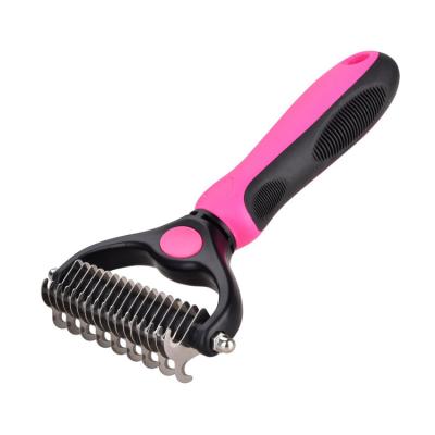 China Viable Hot Sale Dog Amazon Dematting Brush for sale