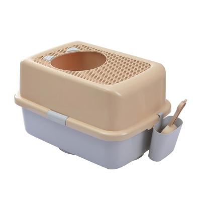 China Hot Selling Viable On Alibaba Plastic Cat Toilet Garbage Tray for sale