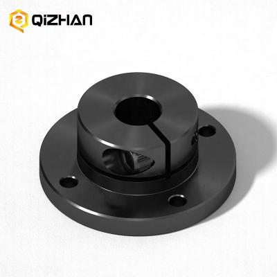 China FA industrial automation equipment Flanged Mount Type with Slit Carbon steel Black Oxide Standard Type Round Flanged Shaft Supports for sale