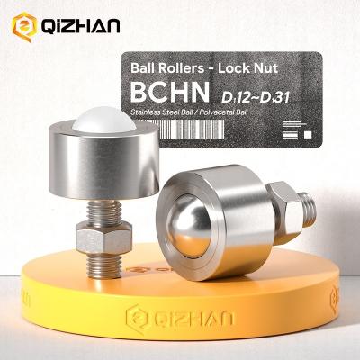 China Industrial Equipment BCHN Lock Nut Conveyor Ball Rollers for sale