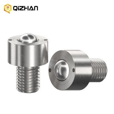 China Industrial Equipment BCHM Round Head Stud Type Conveyor Ball Rollers for sale