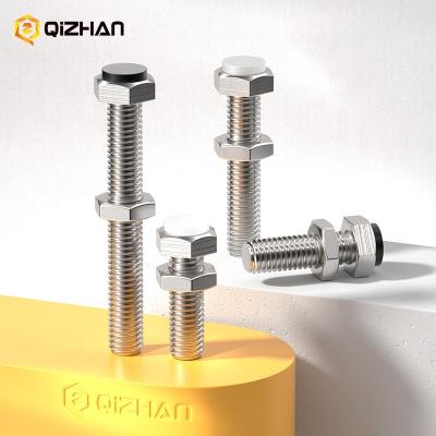 China Industrial Equipment Factory direct stainless steel Stopper Bolt M3 to M12 Hex Shoulder Type for sale