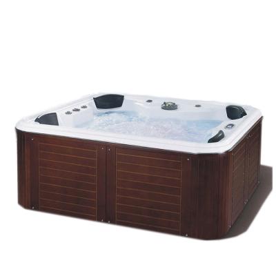 China EUROPEAN Freestanding Outdoor Hot Tub Whirlpool Swimming Relax Hot Tub Spa for sale