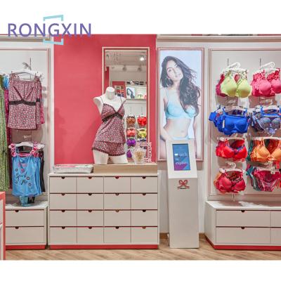 China Simple stylish modern lingerie store clothing retail equipment store underwear interior design for sale for sale