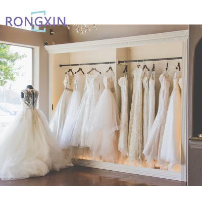 China Decoration Shop Display Interior Design Simple Fixture High End Wedding / Bridal Shop With Jewelry Display for sale