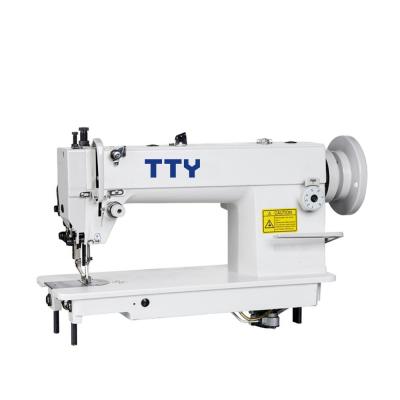 China Shoe Making Factory TTY-0378 Single Needle Top and Bottom Flat Bed Lockstitch Feed Sewing Machine for sale