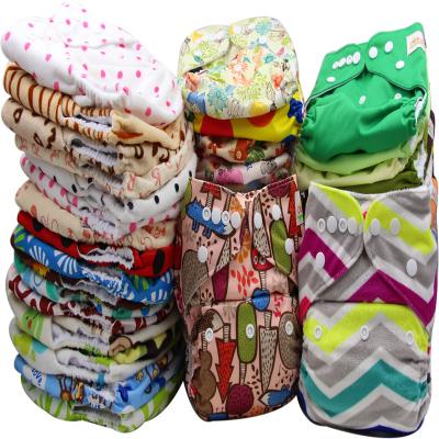 China Hot Selling Beautiful Berry Printing Printed Eco-Friendly Cloth Diaper Adjustable Cloth Diapers for sale