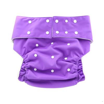 China Printed Cloth Ohbabyka Cloth Pocket Reusable Adult Eco-Friendly Diaper Washable Diaper Thick Adult Diapers for sale