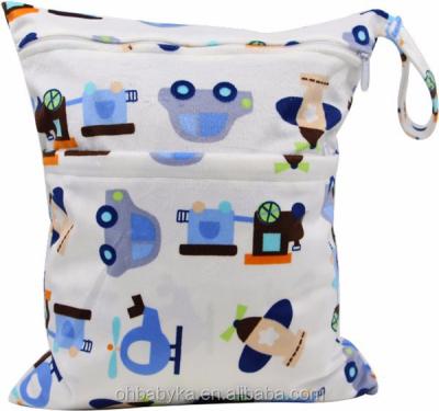 China Polyester Ohbabyka Hot Selling Cartoon Cute Washable Waterproof Cute Diaper Bags for sale