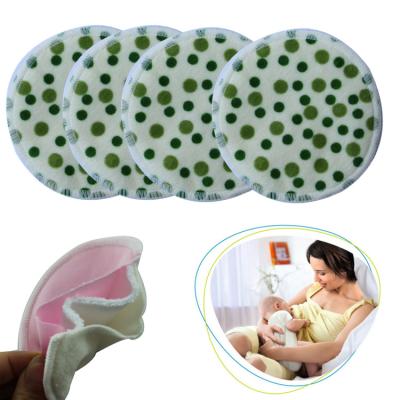 China Custom Washable Organic Bamboo Ohbabyka Reusable Breast Nursing Nursing Pads Leakproof Absorbent Absorbent For Mother Care for sale