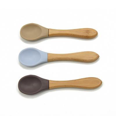 China FSC Silicone Feeding Spoon for sale