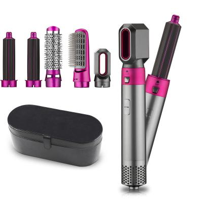 China Other Profession Manufacturer Aluminum Alloy Fuchsia Electric Air Hair Dryer Brush for sale