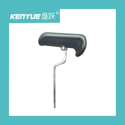 China Gynecology Chair Parts Black PU Metal Material For Gynecology Bed Table for sale