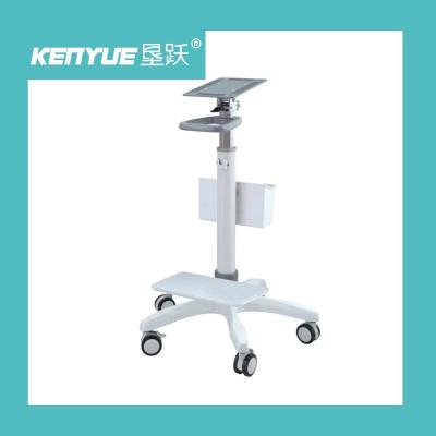 China ABS Engineering Plastic Aluminum Alloy Column Hospital Stand Monitor Trolley for sale