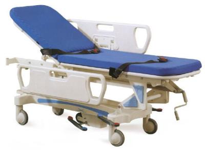 China Medical Emergency Patient Trolley Manual Transport Transfer Stretcher for sale