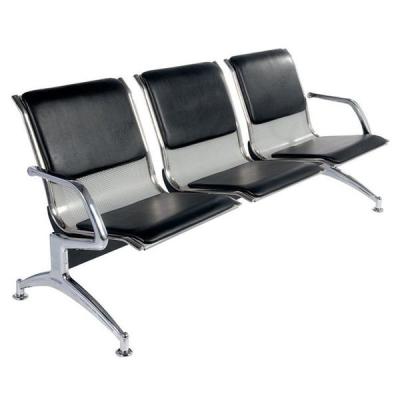 China Metal PU Hospital Waiting Area Chairs for Comfortable Waiting Room Furniture for sale