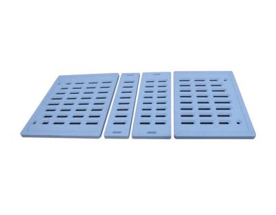 China Thickness 35mm Four Parts Medical Bed Accessories Blue Hospital Bed Attachments for sale