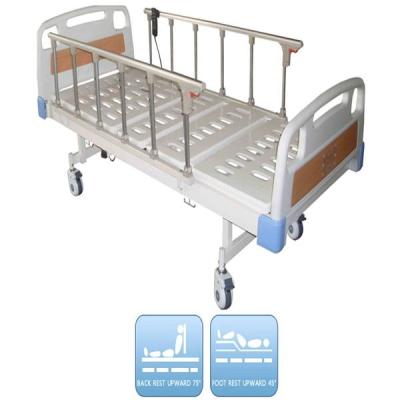 China Single Electric Nursing Bed Aluminium Side Rail Drainage Hook Cold Rolled Steel Plate Base Nursing Care Bed for sale