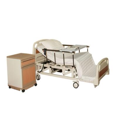 China Metal Electric Nursing Bed Carbon Steel With ABS Panel Five Functions Motor for sale