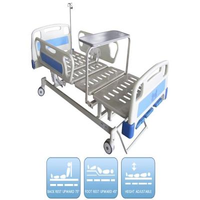 China Three Functions Manual Hospital Bed for sale