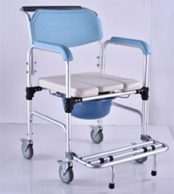 China Movable Toilet Chair Squatting Toilet Home Care Adjustable Bath Seat With Foot Rest for sale