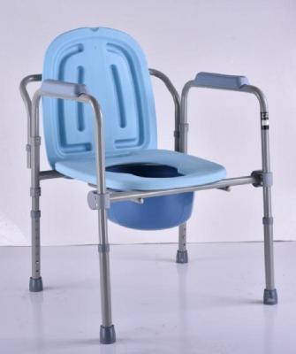 중국 접히는 디자인 사소한 의자 Commodes 회색 색깔 물자 구리 관 구조 판매용