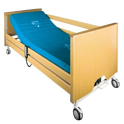 China Hospital Electric Five Functions Wooden Home Care Patient Nursing Bed for sale