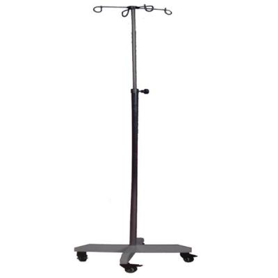 China Stainless Stand Medical Infusion Support Transfusion Iv Pole For Hospital for sale