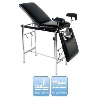 China Manual 750mm Hospital Delivery Bed Gynecological Examination And Treatment Table for sale