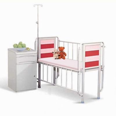 China CE Single Crank Manual H58mm Hospital Baby Bed for sale