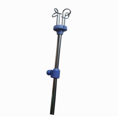 Chine Support patient d'infusion d'acier inoxydable d'accessoires du lit d'hôpital de 210cm IV Polonais à vendre