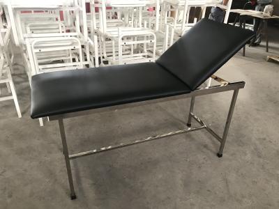 China Stainless steel examination bed Clinic Medical Patient Examination Couch For Sale for sale