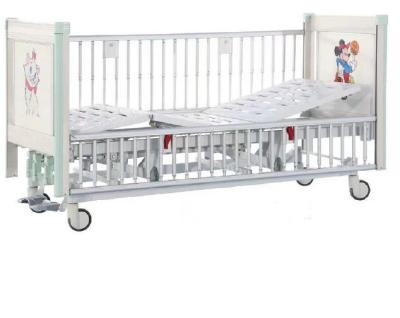 China White Hospital Baby Crib With Cartoon Pictures OEM Available for sale