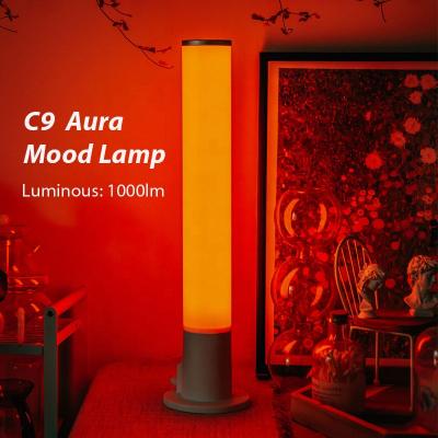 China Modern Design RGB LED Table Lamp LED Mood Light Aura Lamp Remote Control Dimming Light For Suitable For Party for sale