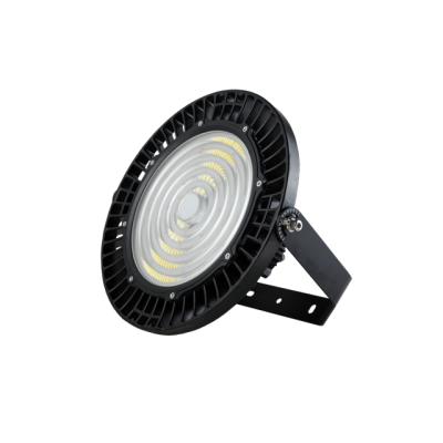 China Warehouse CE IP65 IK08 UFO Led Industrial High Bay Light 100W 150W 200W Factory Warehouse Gym High Bay Led Lights for sale